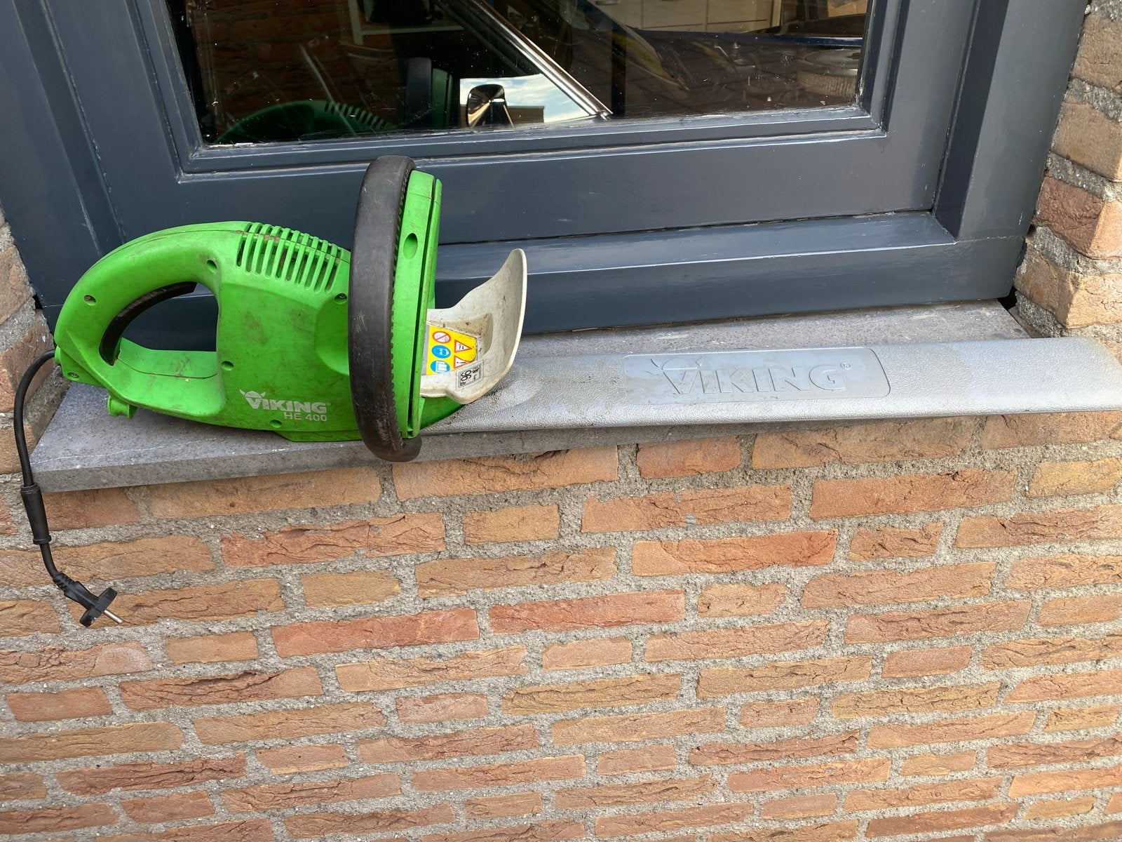 Viking heggenschaar, Tuin en Terras, Heggenscharen, Ophalen of Verzenden, Gebruikt, Elektrisch