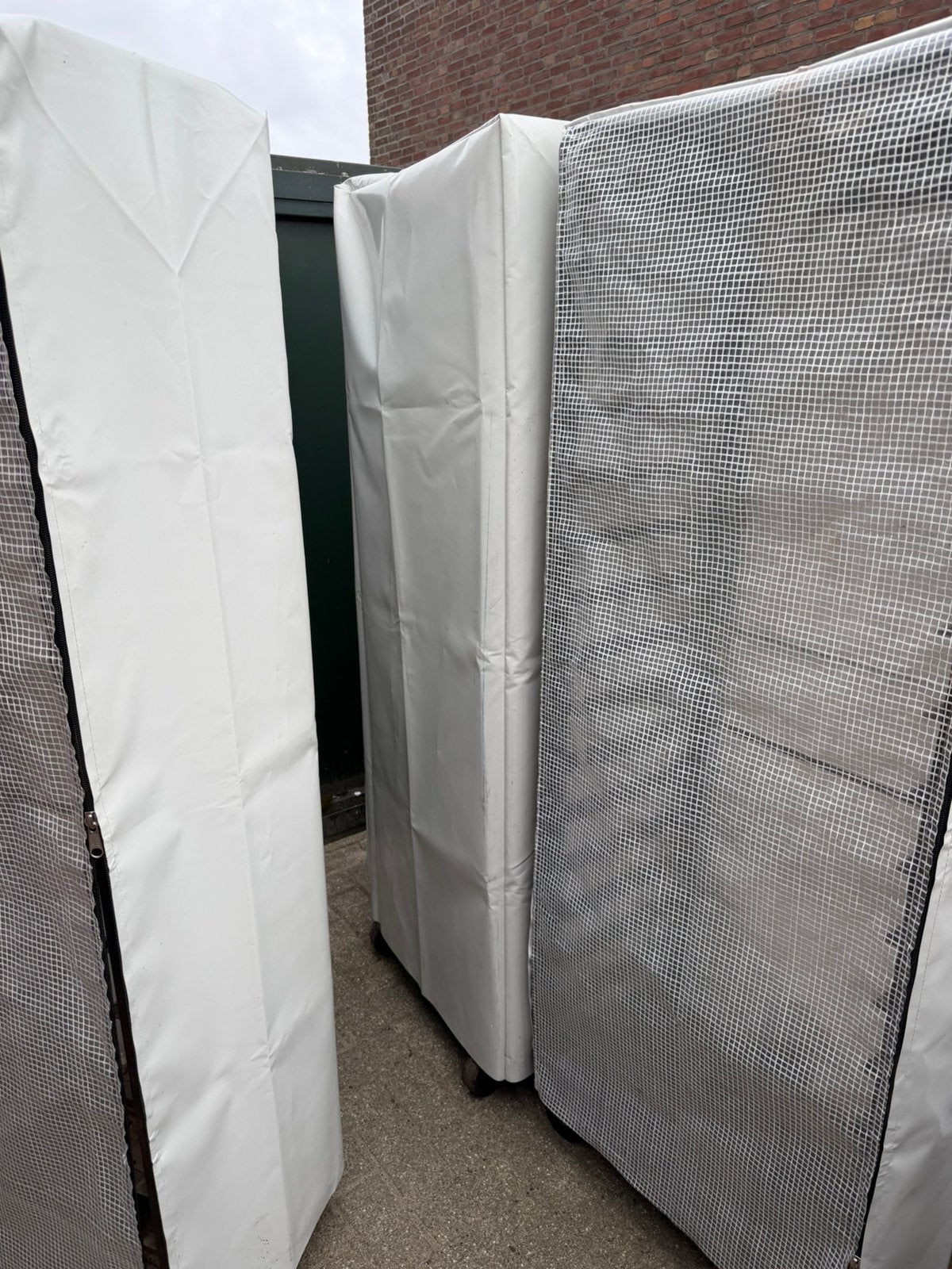 Vier rvs brood karen voor oven te koop, Ophalen