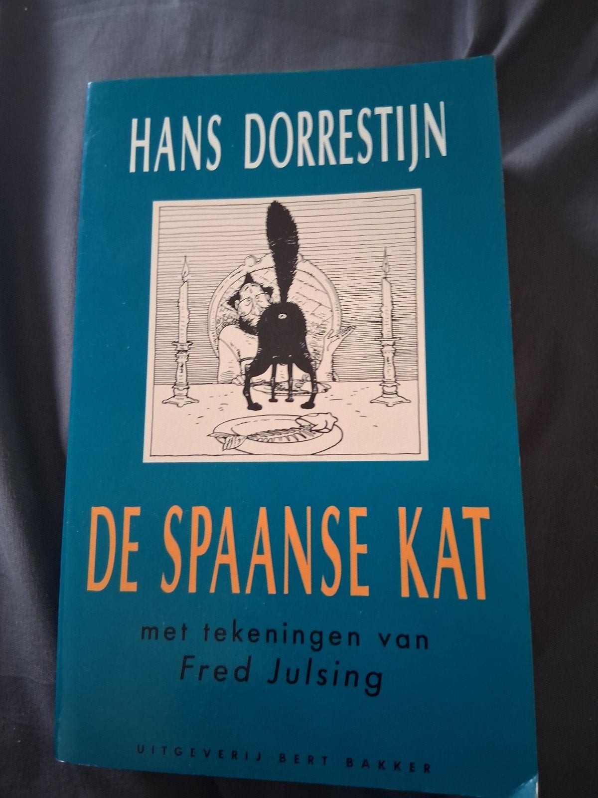 De Spaanse Kat  Hans Dorrestijn (met tekeningen van Fred Jul, Ophalen of Verzenden, Gelezen, Hans Dorrestijn, Nederland