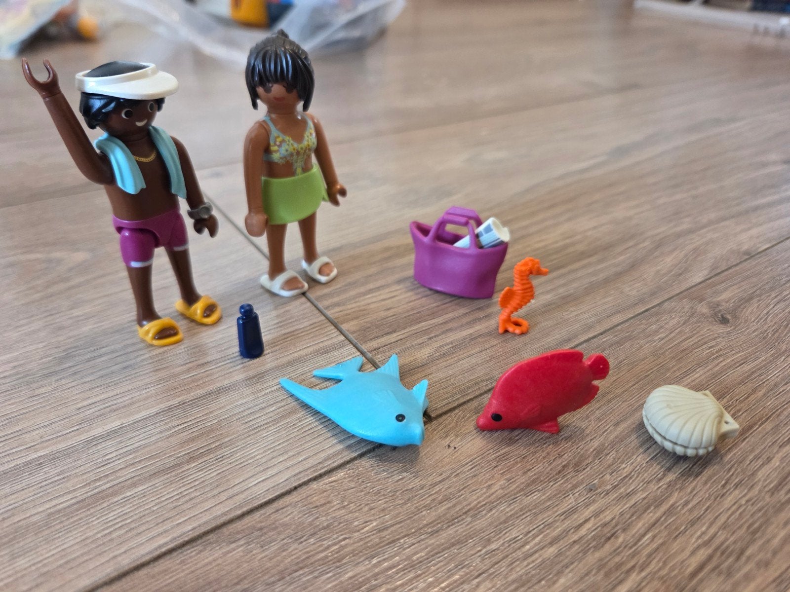 Playmobil 70274 Vakantiekoppel figuren met accessoires, Ophalen of Verzenden, Zo goed als nieuw