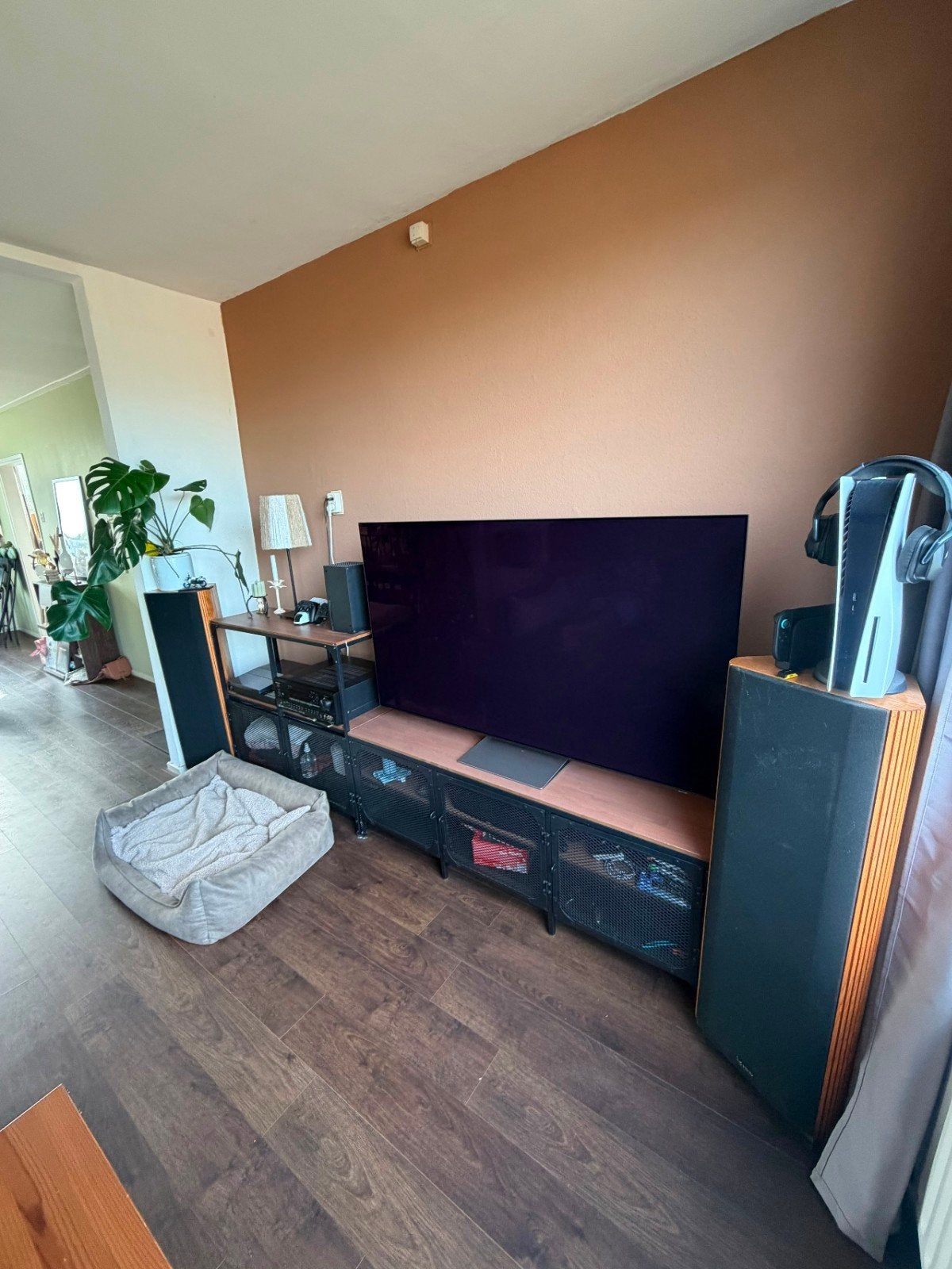 IKEA FJÄLLBO TV-meubel en stellingkast set, Gebruikt, 150 tot 200 cm, Minder dan 100 cm, Industrieel