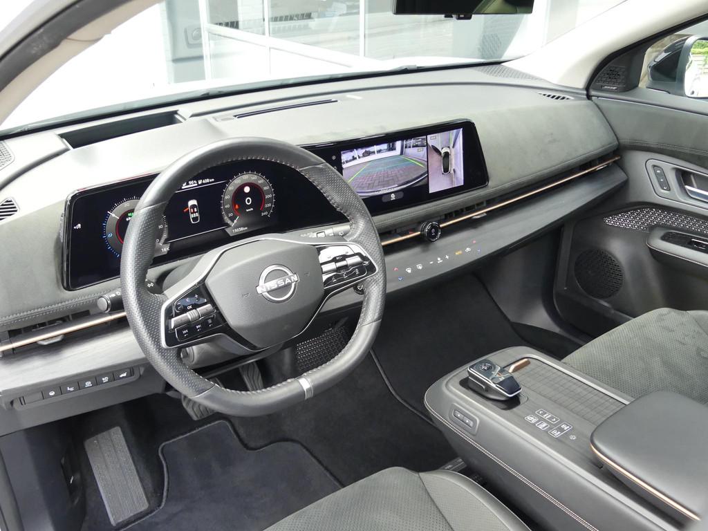Nissan Ariya Limited Edition 91 kWh *t/m 10de bouwjaar garan, Stof, Gebruikt, 750 kg, Wit