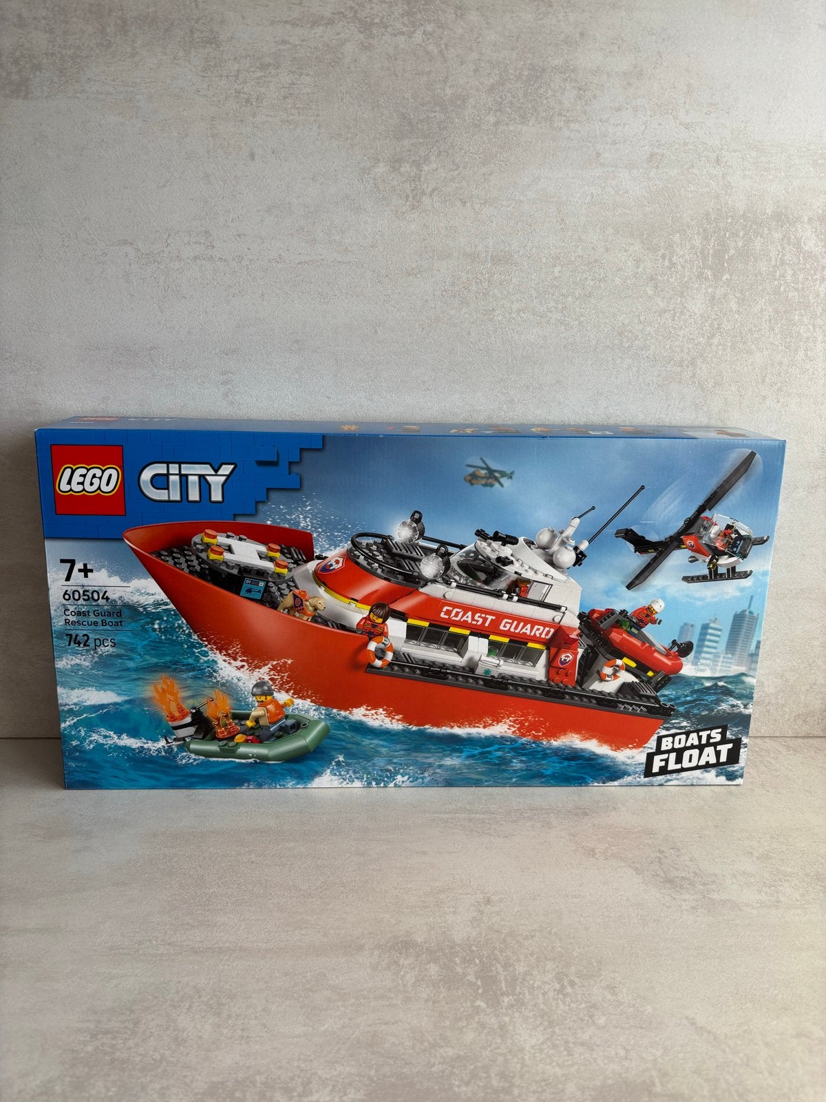 LEGO City 60504 Kustwacht Reddingsboot - Nieuw in doos, City, Lego, Nieuw, Ophalen of Verzenden
