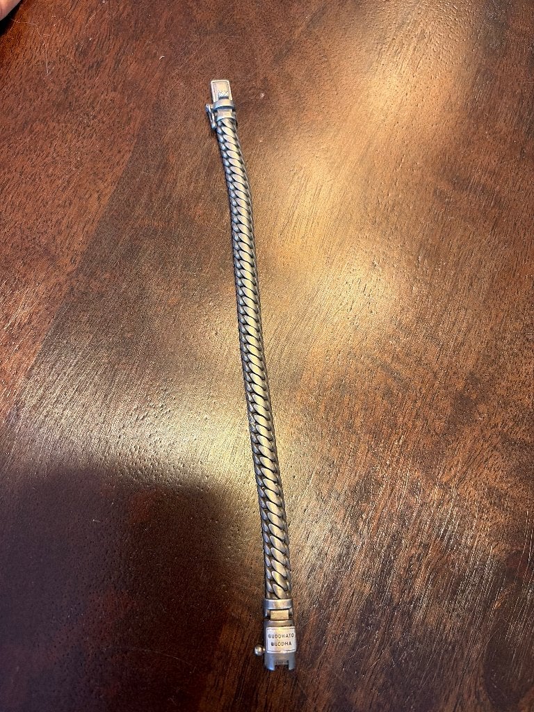 Buddha to buddha armband, Ophalen, Gebruikt, Zilver, Zilver