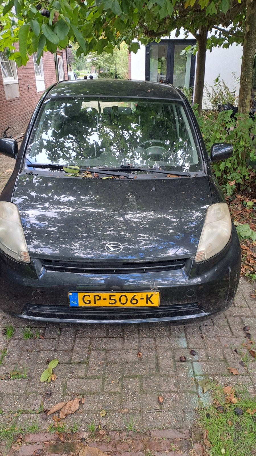 Daihatsu Sirion 1.3 2005 Zwart, Voorwielaandrijving, 31 €/maand, 4 cilinders, Zwart