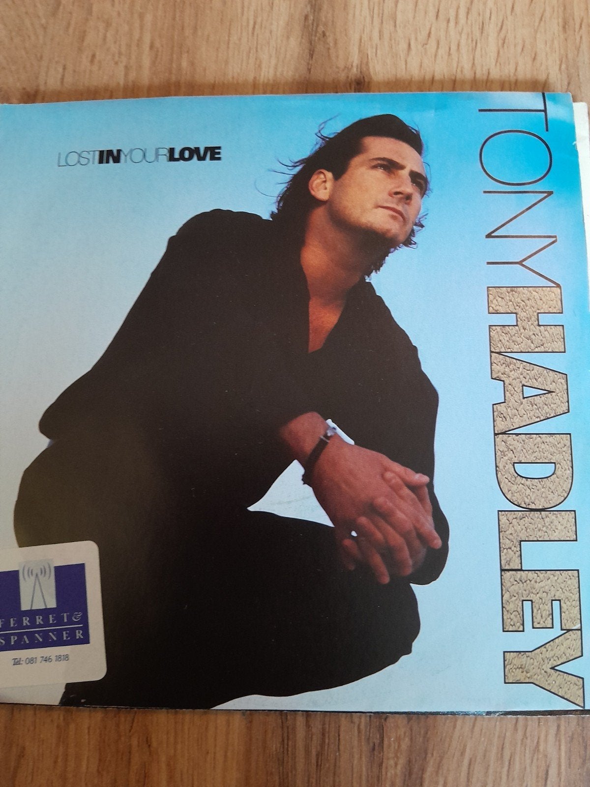tony hadley 7 inch lost in your love, Ophalen of Verzenden, Zo goed als nieuw, Pop