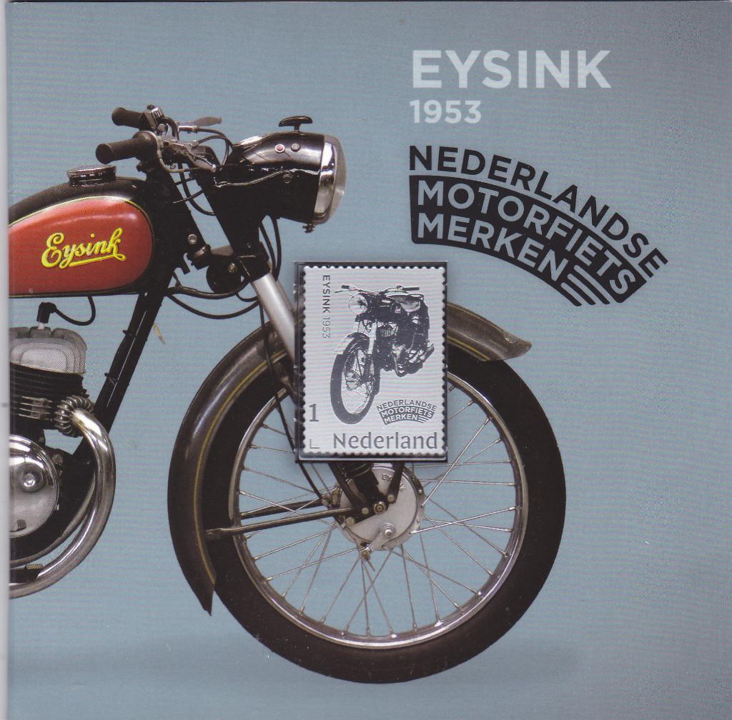 Persoonlijke Zilveren zegel Eysink Motorfiets (241), Verzenden, Na 1940, Postfris