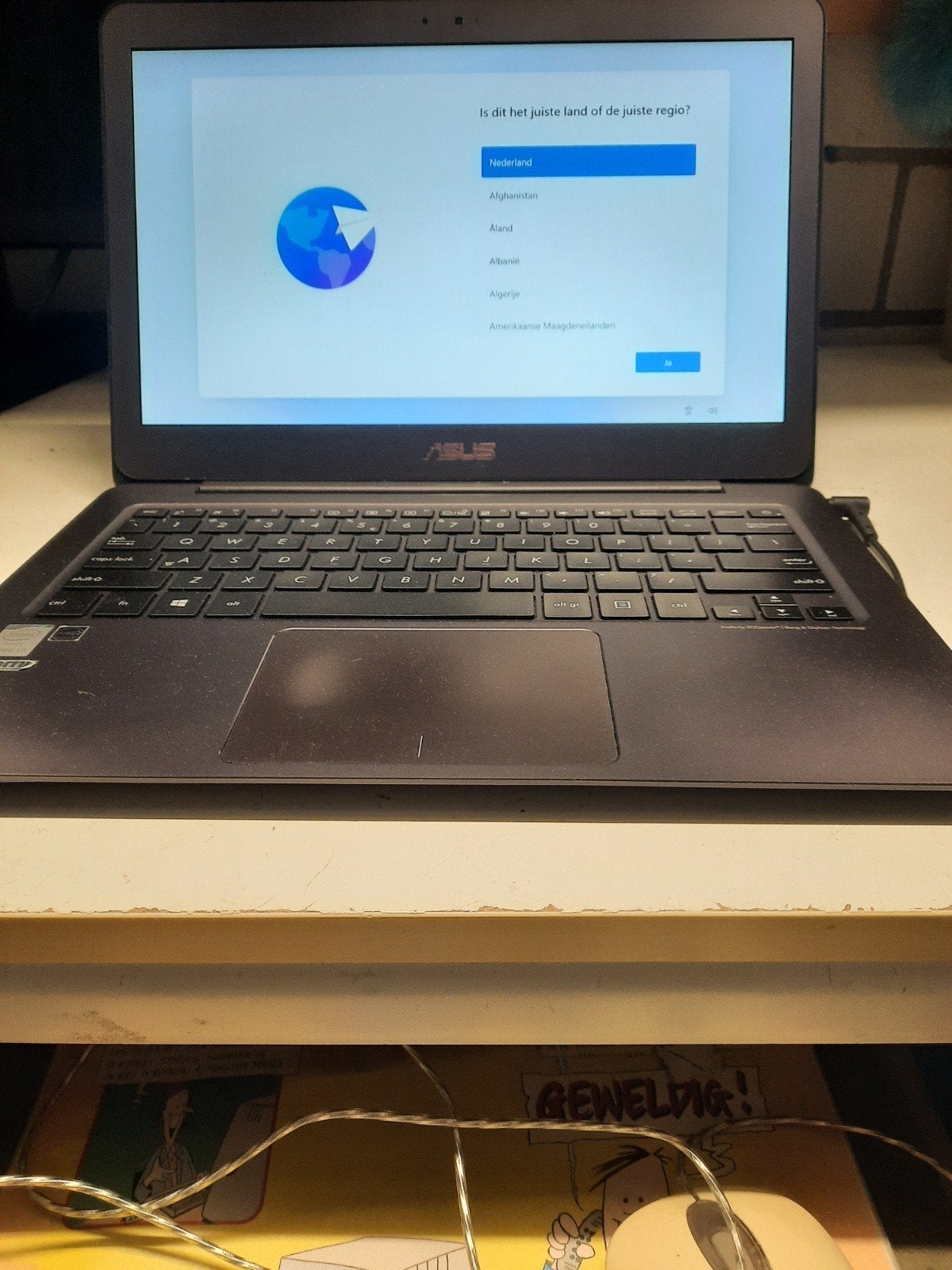 Asus laptop met i7 processor ssd, win11, Gebruikt, Qwerty, 13 inch, Intel® Core™ i7 