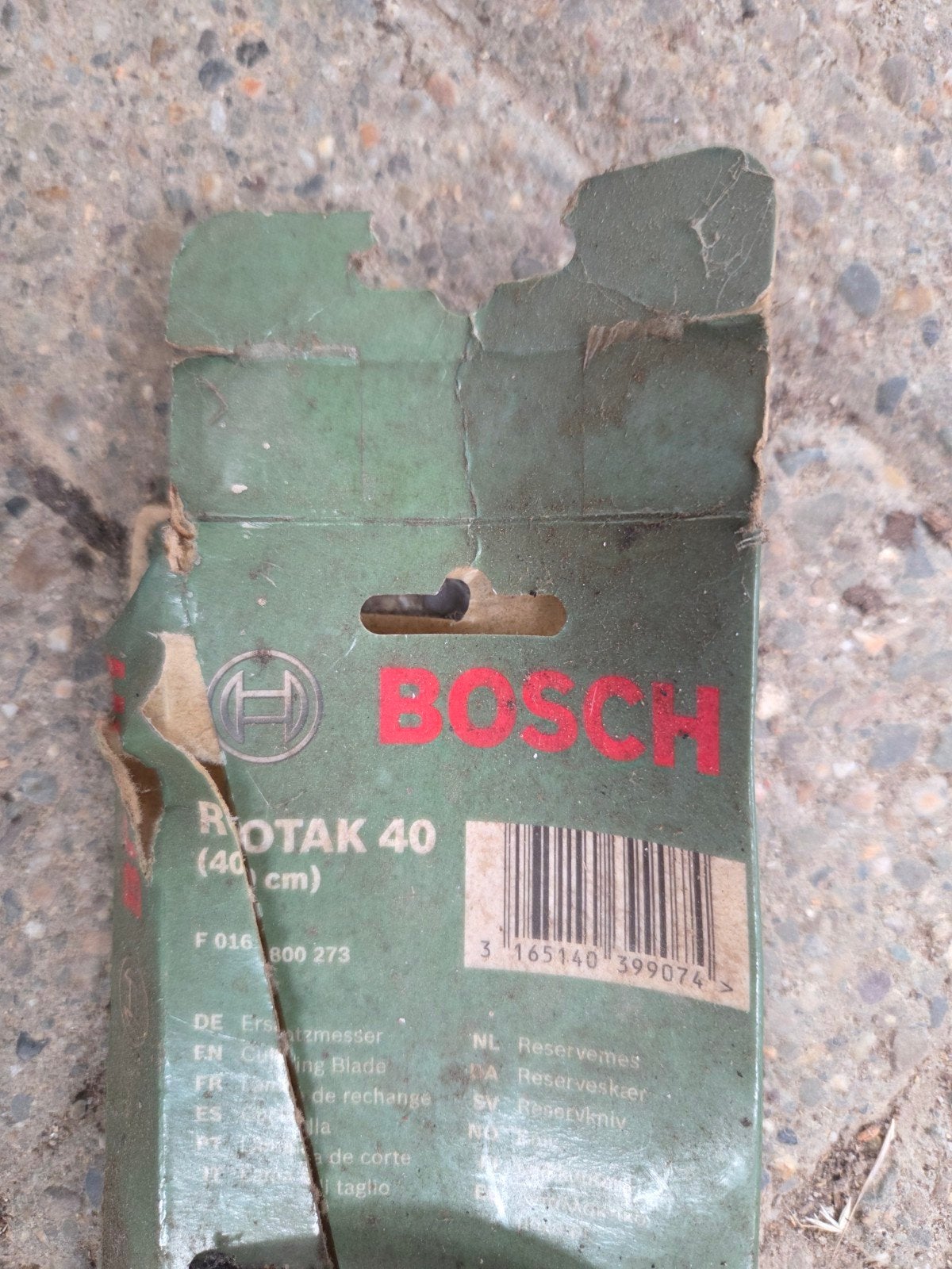 Bosch Rotak 40 Grasmaaier Mes (40 cm), Elektrische grasmaaier, Nieuw, Ophalen of Verzenden, 40 t/m 49 cm