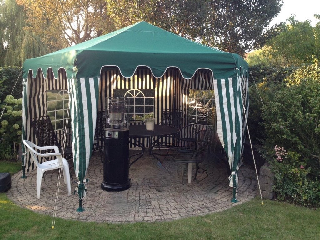 Partytent 6 hoekig, Ophalen, Gebruikt, Partytent, 2 meter of meer