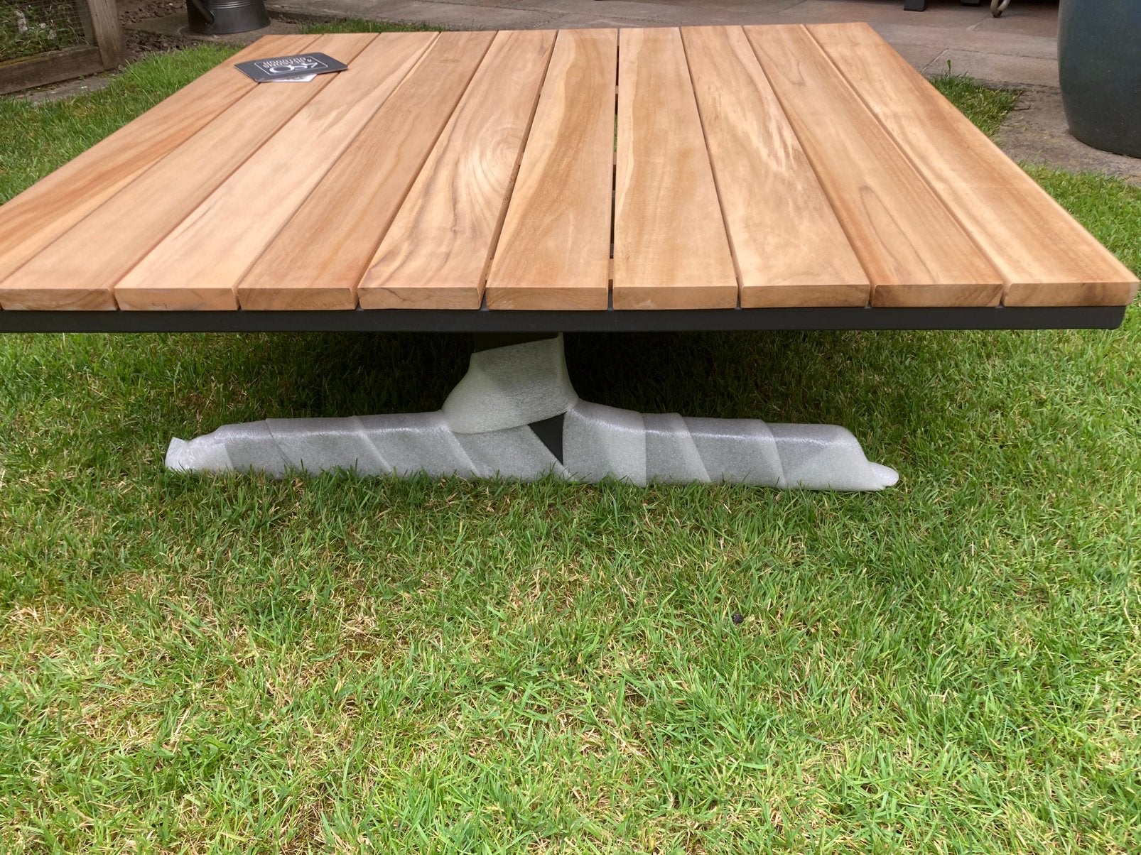 4SO 4 Seasons Loungetafel Terrastafel, Tuin en Terras, Tuintafels, Ophalen, Nieuw, Vierkant, Teakhout