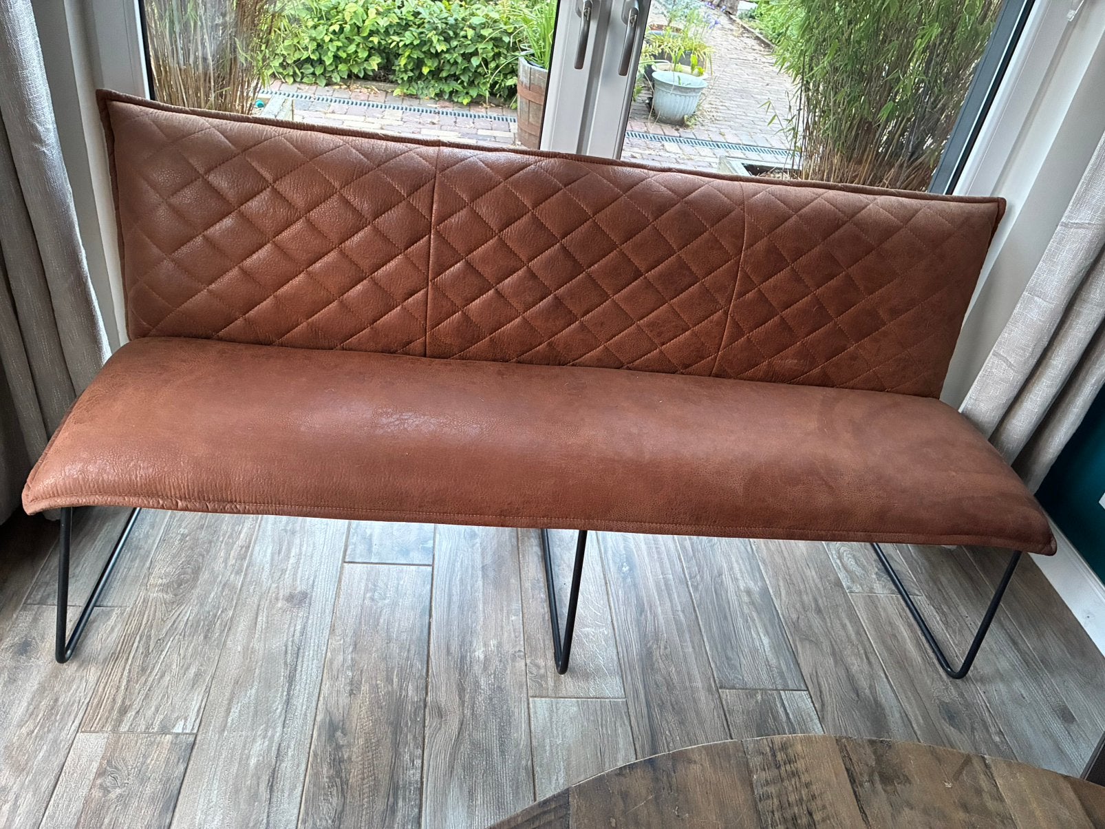 Eettafel bank, Ophalen, Overige materialen, Minder dan 75 cm, 150 tot 200 cm