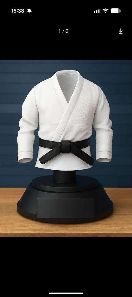 Gepersonaliseerde Sportprijs - Judo / Karate / J, Maat XL, Ophalen of Verzenden, Nieuw, Overige