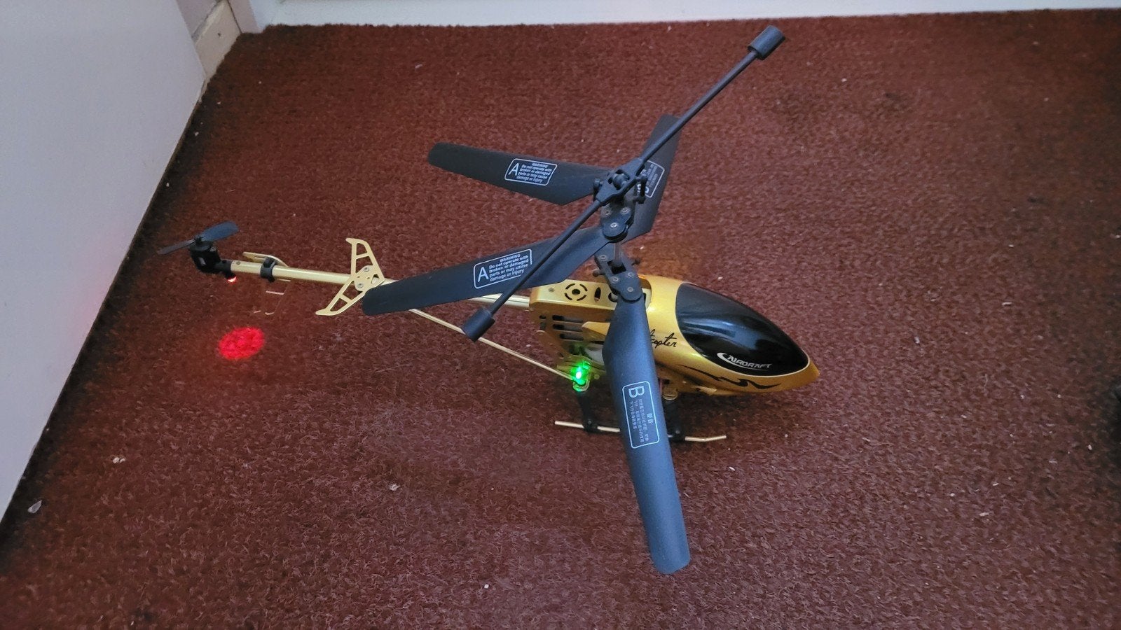 RC AB Helikopter Alloy Structure met extra rotorbladen, Ophalen of Verzenden