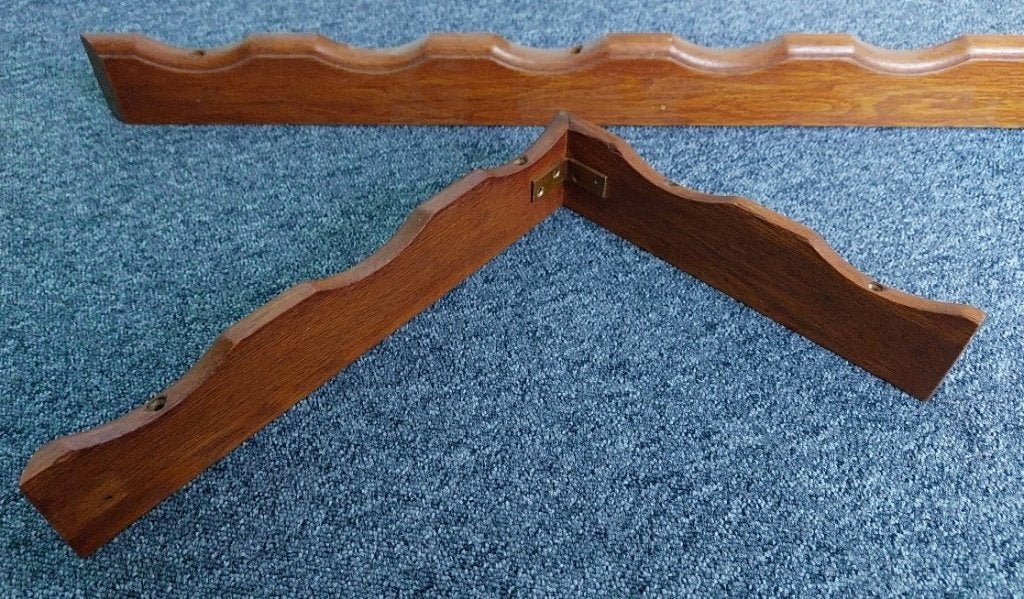 Eikenhouten Sierlijst of lichtlijst (totaal 228 cm), Ophalen, Eiken, Lijsten, Zo goed als nieuw