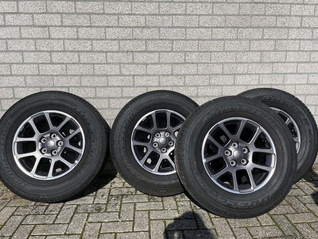 Originele Jeep Gladiator, Wrangler Velgen met Banden, Ophalen, 18 inch, Gebruikt, 255 mm
