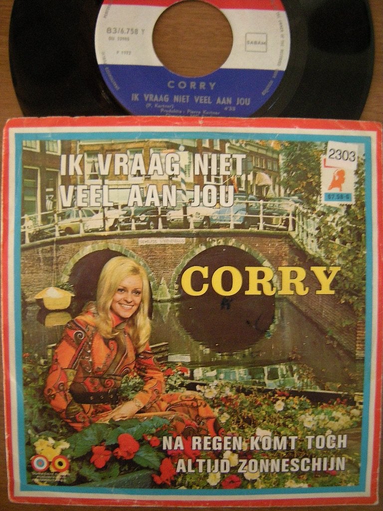 Corry (Ik Vraag Niet Veel Aan Jou), Gebruikt, 7 inch, Ophalen of Verzenden, Levenslied of Smartlap