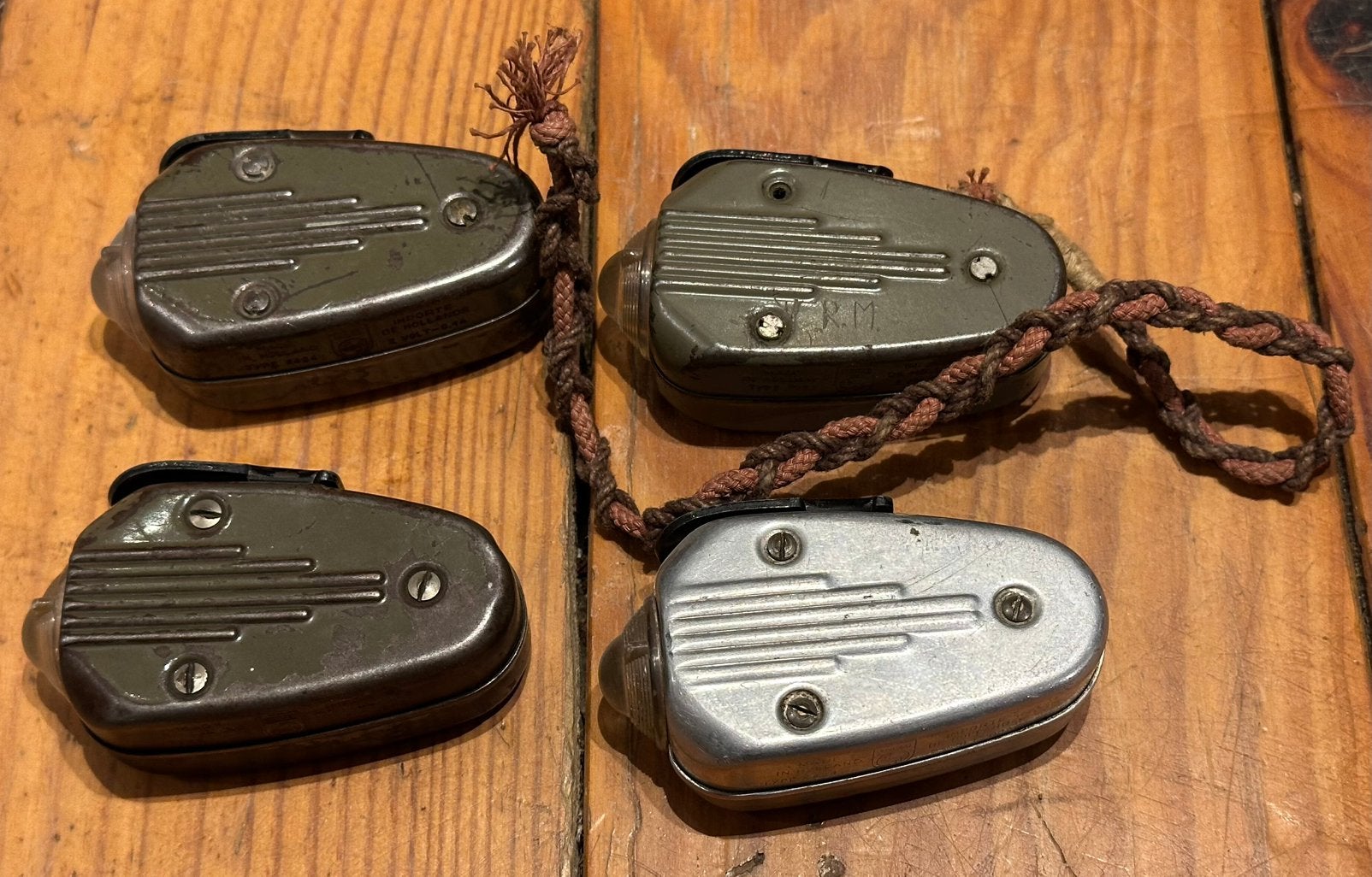 4x werkende Phillips knijpkat, Verzamelen, Militaria | Tweede Wereldoorlog, Ophalen of Verzenden, Landmacht, Nederland, Overige typen