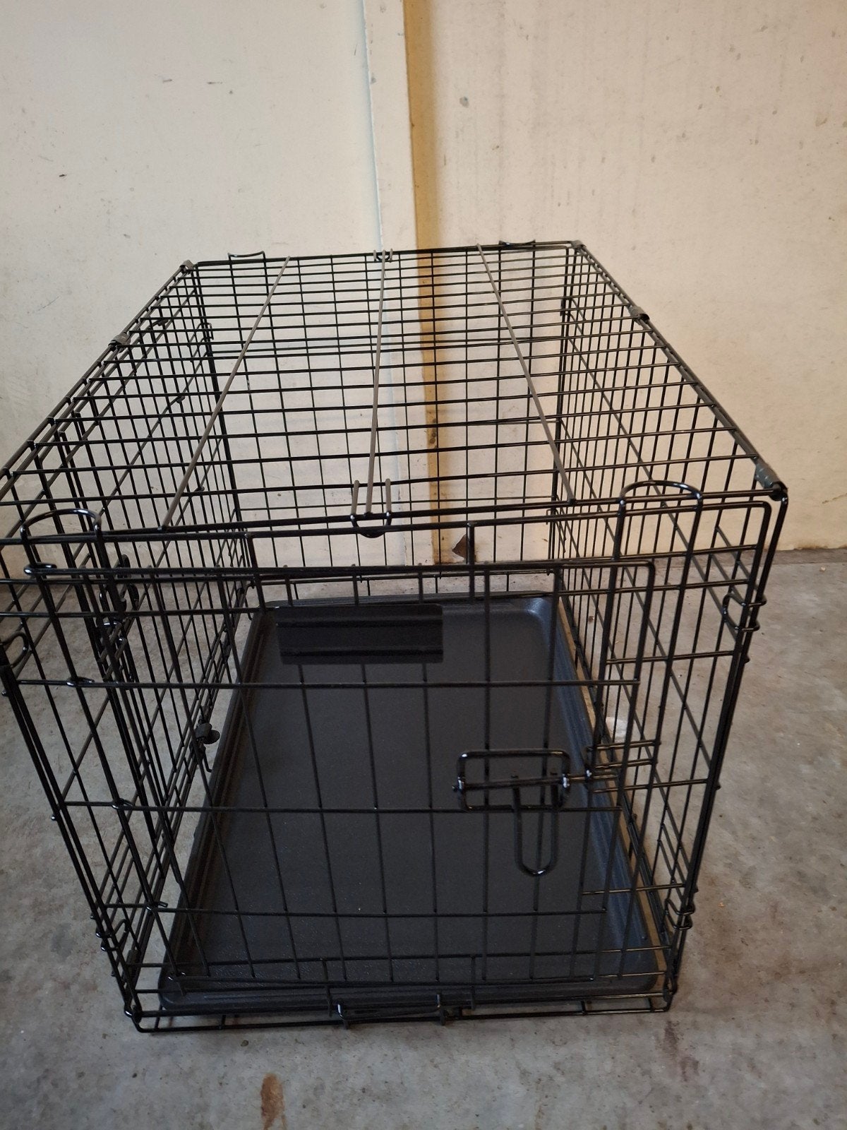 honden bench zwart., Minder dan 65 cm, Ophalen of Verzenden, Zo goed als nieuw, Minder dan 75 cm