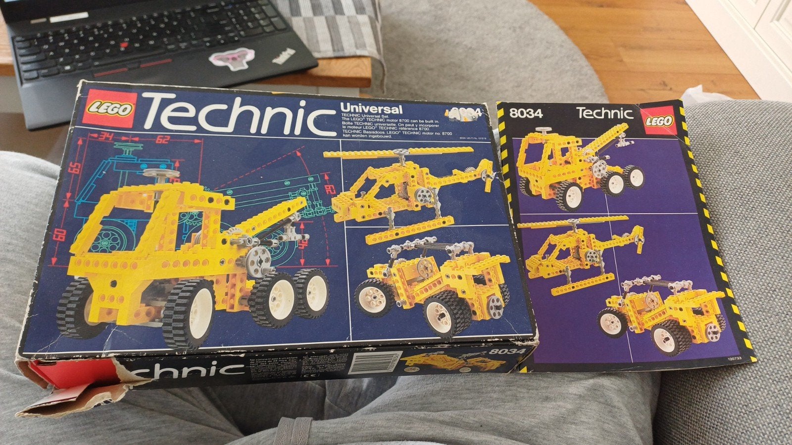 Lego 8034 Universal set, Compleet, Gebruikt, Lego, Ophalen of Verzenden