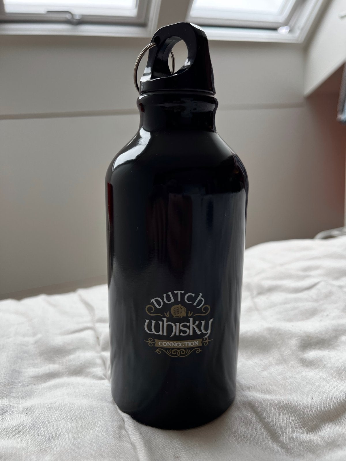 Metalen waterfles Dutch Whisky Connection, nieuw, Ophalen, Nieuw