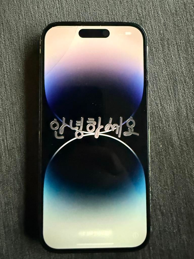 iPhone 14 Pro 128 GB -, Telecommunicatie, Mobiele telefoons | Apple iPhone, Zwart, Ophalen of Verzenden, Zo goed als nieuw, Zonder simlock