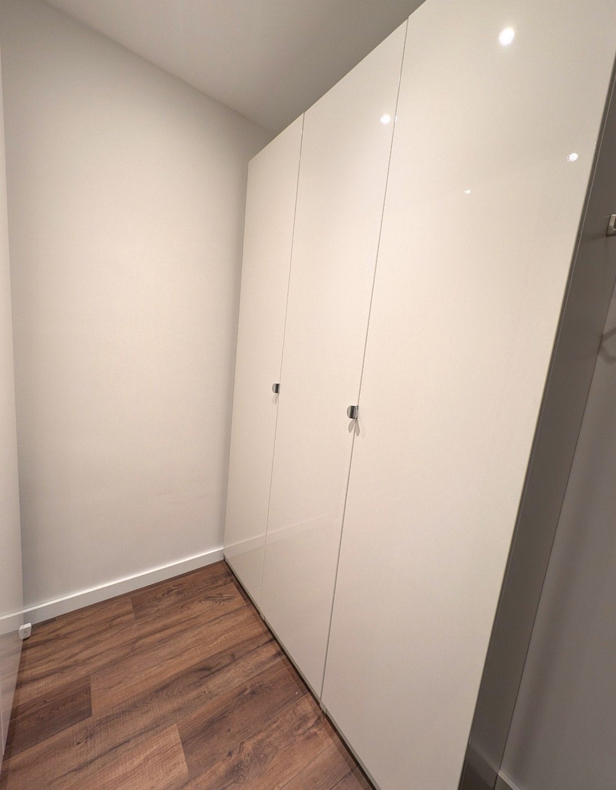 3 Pax kast deuren 229x50cm hoogglans wit, Huis en Inrichting, Kasten | Kledingkasten, Ophalen, Gebruikt, 200 cm of meer, Minder dan 25 cm