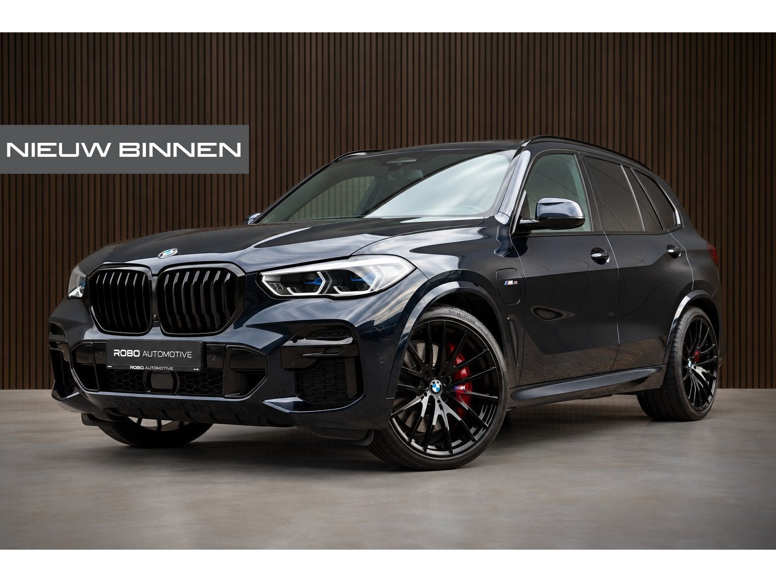 BMW X5 xDrive45e High Executive M Sport | Panoramadak | Head, Gebruikt, 394 pk, Zwart, Leder