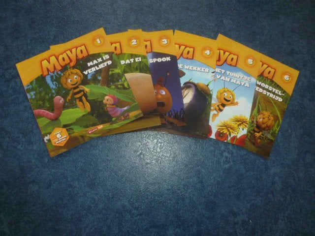 NIEUW complete serie MAYA DE BIJ 6 boekjes dus 6 delig, Ophalen of Verzenden, Nieuw, Sprookjes