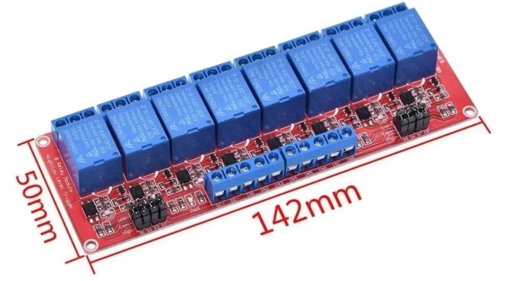 8x  5v relaisbordjes nieuw, Ophalen of Verzenden, Nieuw