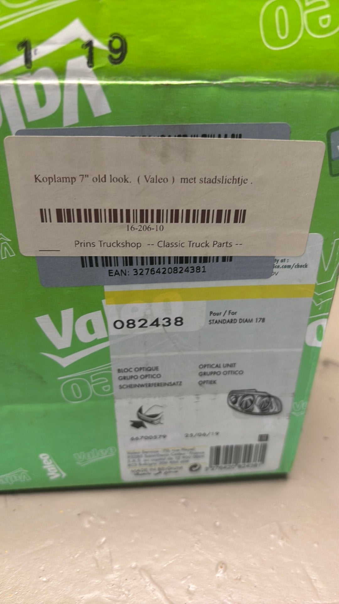 Valeo koplamp, Auto-onderdelen, Ophalen of Verzenden, Nieuw