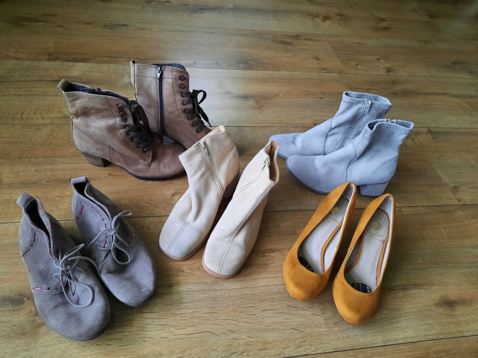 Dames schoenen pakket maat 37, Ophalen of Verzenden, Bruin, Lage of Enkellaarzen