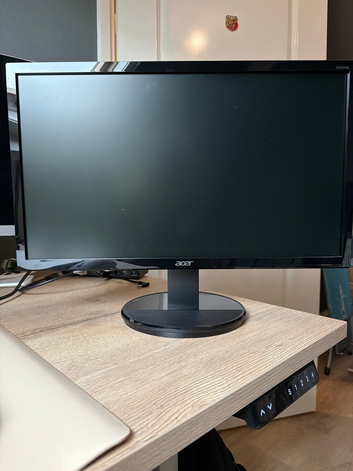 Acer K222HQL 21.5 inch Full HD Monitor, Gebruikt, Kantelbaar, Full HD, Ophalen of Verzenden