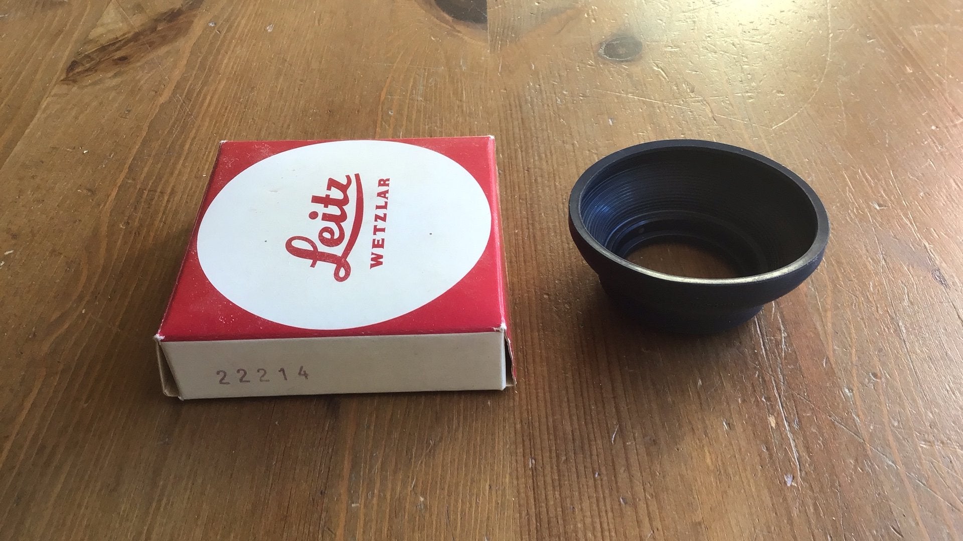 Leitz zonnekap, Ophalen of Verzenden, Zo goed als nieuw, Minder dan 50 mm