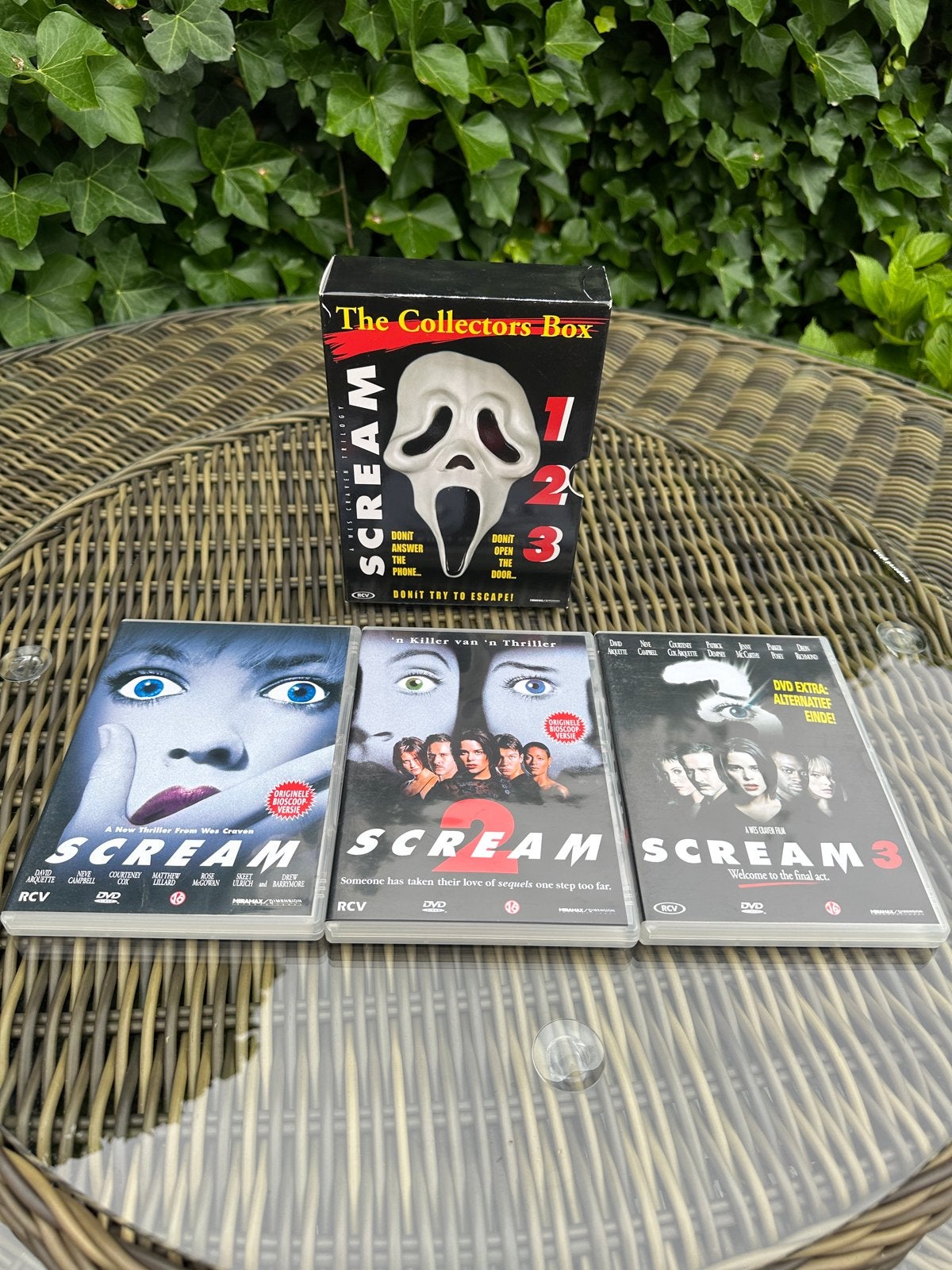 Scream The Collectors Box | De complete trilogie (DVD), Cd's en Dvd's, Dvd's | Horror, Vanaf 16 jaar, Nederlands, Ophalen of Verzenden