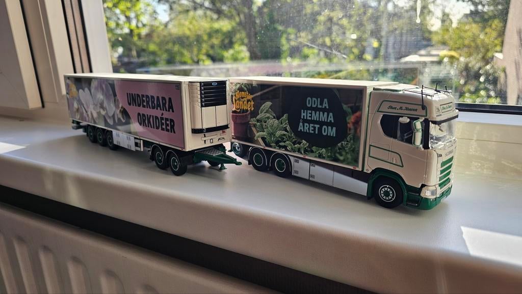 Tekno Scania Steen Hansen lzv, Ophalen of Verzenden, Zo goed als nieuw, Bus of Vrachtwagen, Tekno