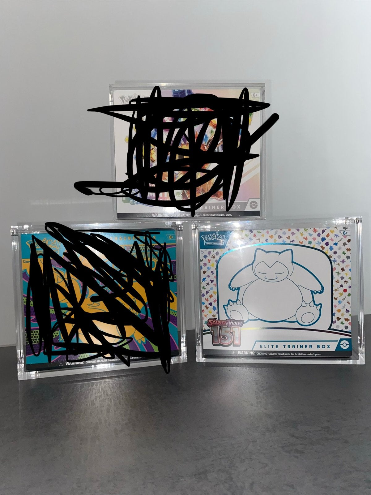 Etb lot incl acryl, Ophalen of Verzenden, Zo goed als nieuw