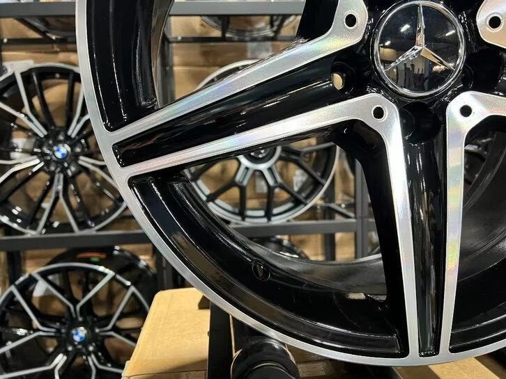 18'' Mercedes AMG Look velgen A B C E S CLA GLC VitoV-Klasse, Ophalen of Verzenden, Nieuw, 18 inch, Velg(en)