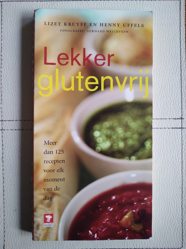 Kookboek "Lekker glutenvrij", Boeken, Ophalen of Verzenden, Zo goed als nieuw
