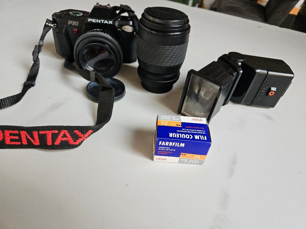 Pentax  AF 240Z set, Ophalen of Verzenden, Gebruikt, Spiegelreflex, Pentax