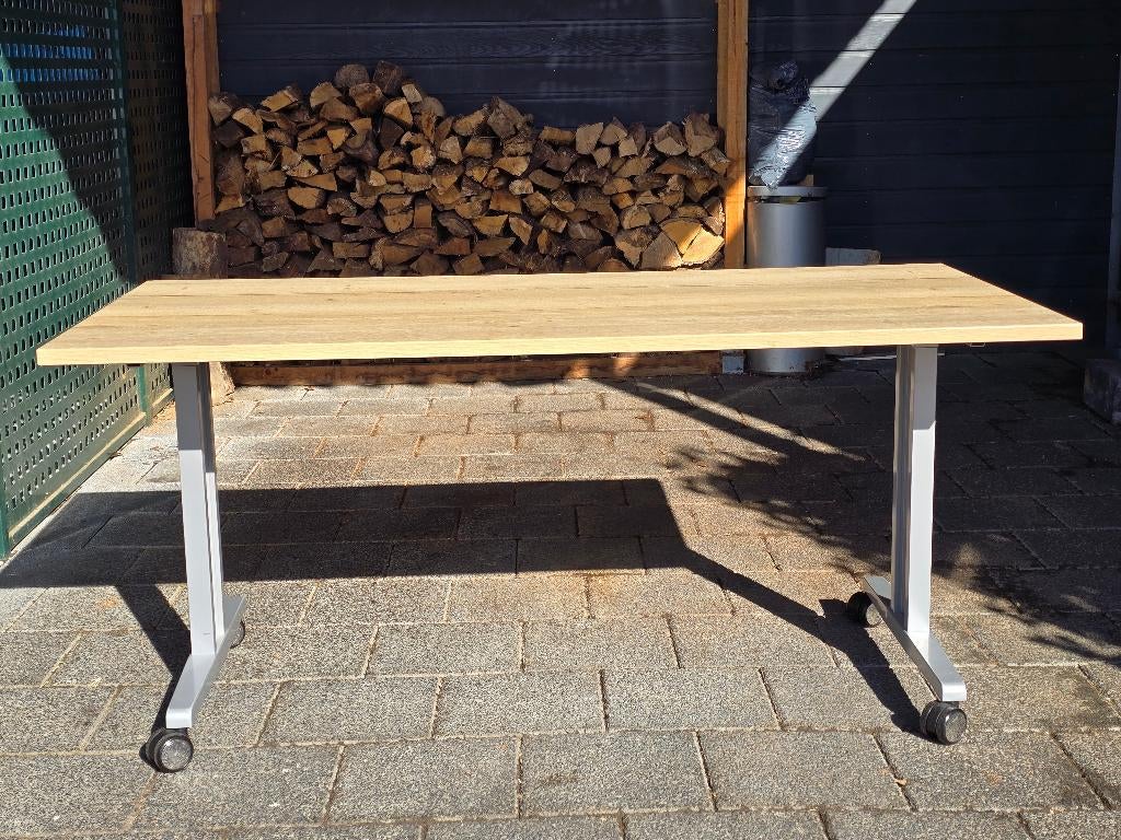 bureau, Huis en Inrichting, Bureaus, Ophalen, Overige typen, 160 cm, Hout