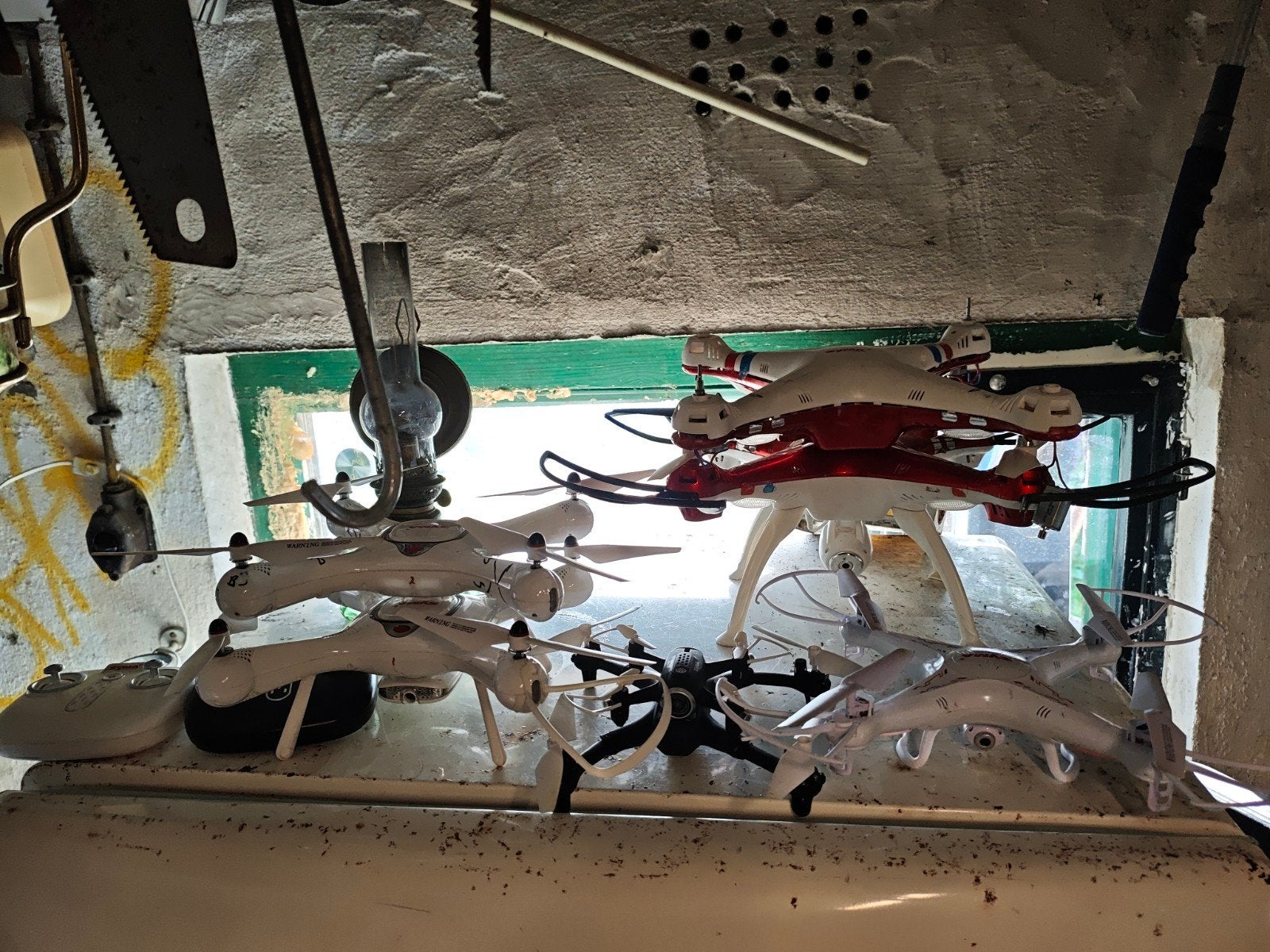 Syma Drones - Diverse Modellen (Gebruikt), Gebruikt, Basiskwaliteit, Syma, Verlichting