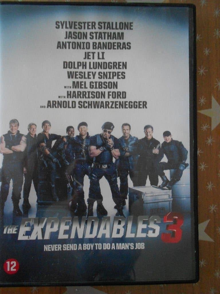DVD the EXPENDABLES 3 never send a boy to do a man`s job, Vanaf 12 jaar, Ophalen, Gebruikt, Actie