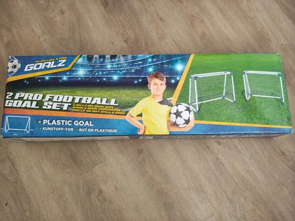 2 Voetbalgoals Set - Ideaal voor Kinderen, Ophalen