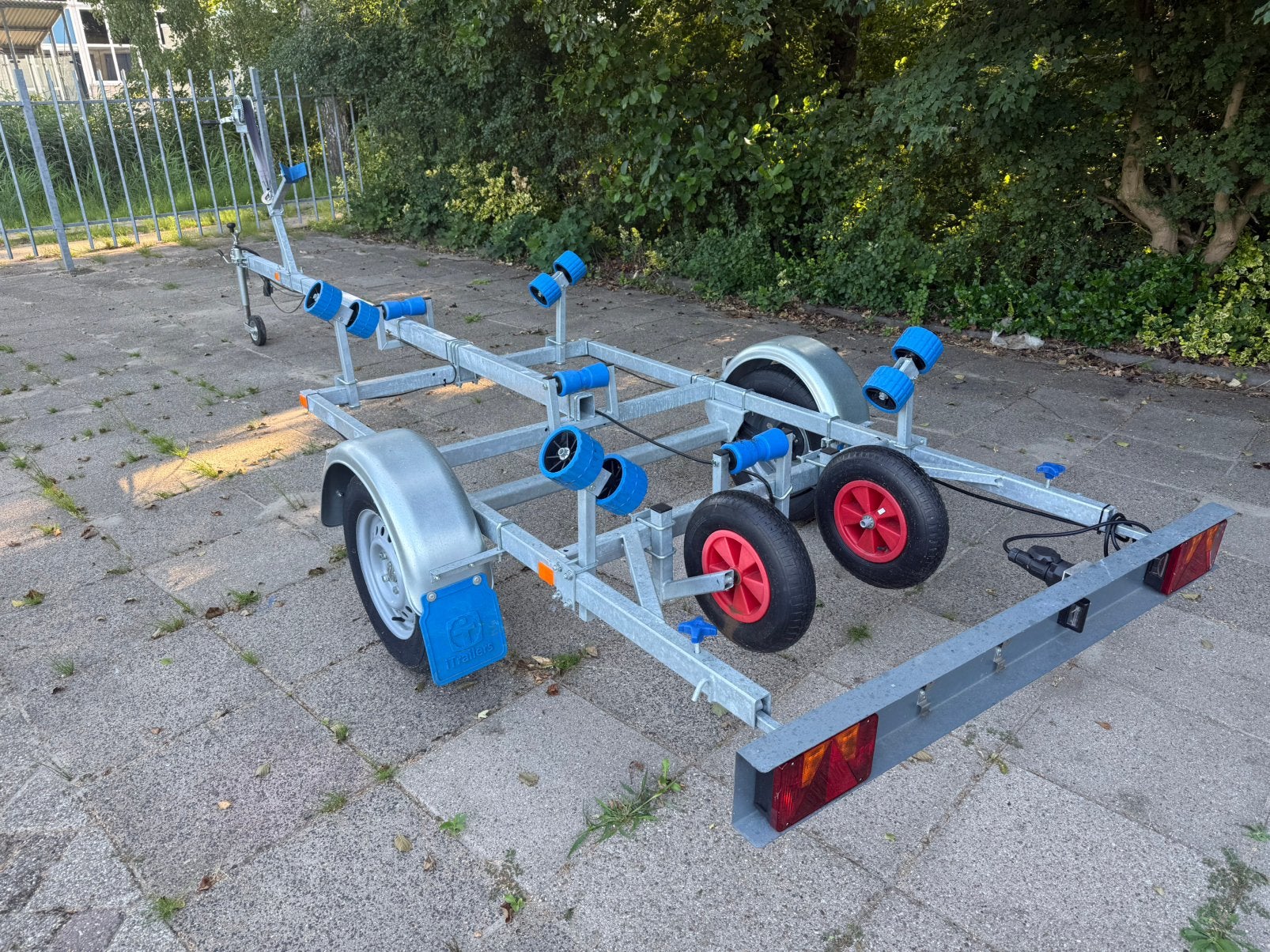 Boottrailer iTrailer heavy 750kg bun, Watersport en Boten, Boottrailers, Ophalen, Zo goed als nieuw