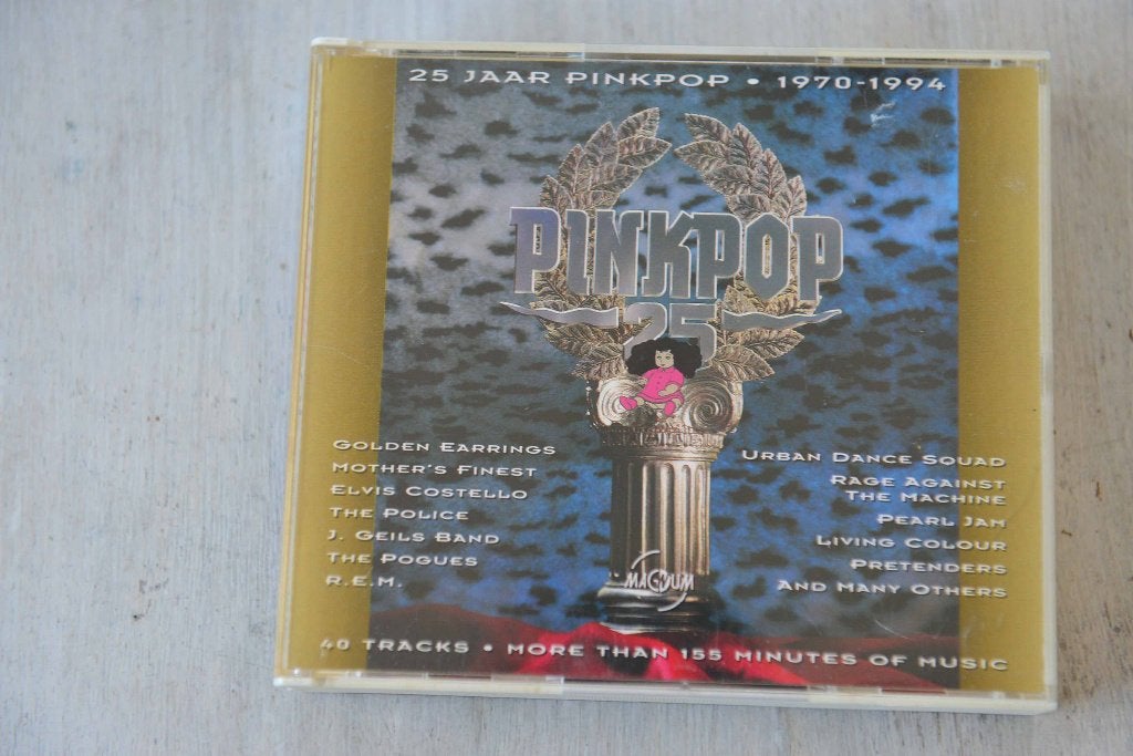 PINKPOP 25 Jaar = 2CDbox = 1970 - 1994, Boxset, Verzenden, Zo goed als nieuw, Pop