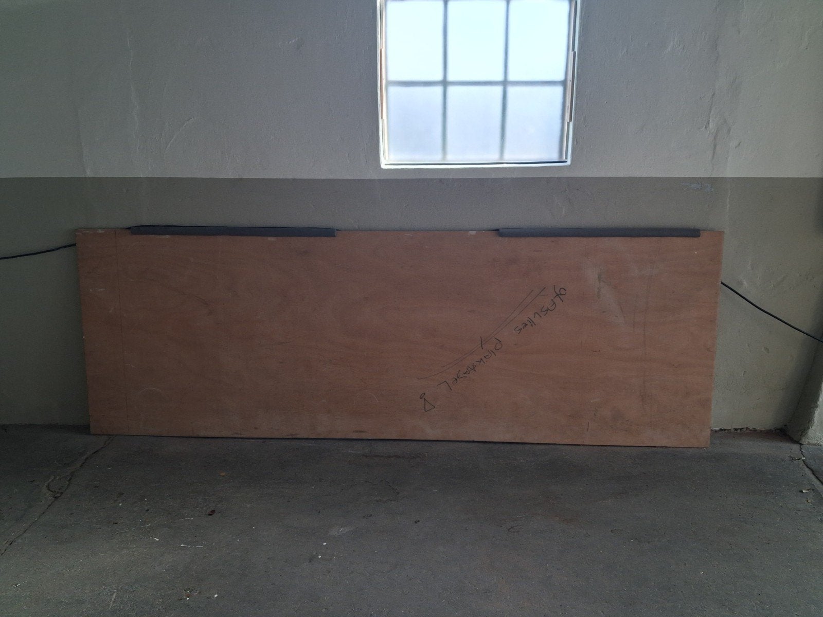 Grote triplex plaat paneel 105x310cm, Ophalen, Gebruikt, Multiplex, Minder dan 20 mm