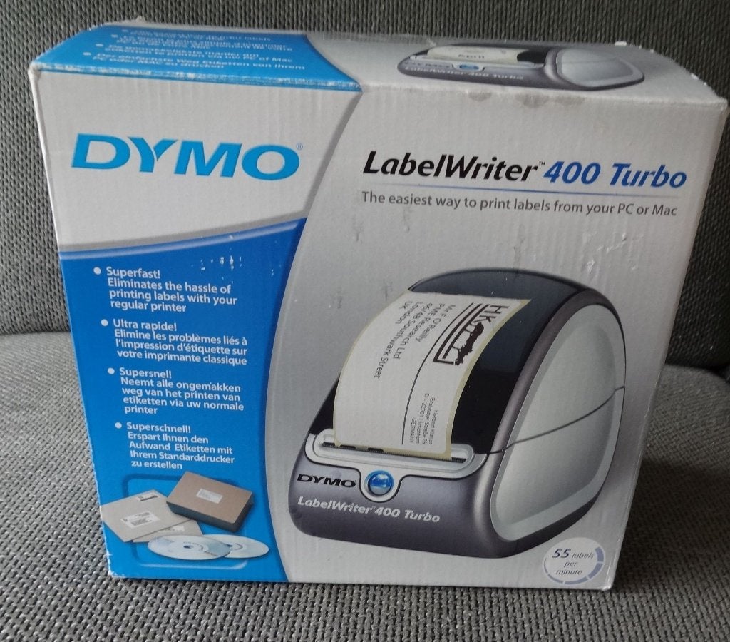 Dymo Labelwriter 400 TURBO als nieuw met 3 extra rollen, Computers en Software, Ophalen of Verzenden, Zo goed als nieuw, Etiket