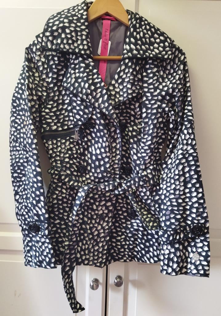By Spoon Zomerjas Maat S, Kleding | Dames, Jassen | Zomer, By Spoon, Zwart, Ophalen of Verzenden, Zo goed als nieuw