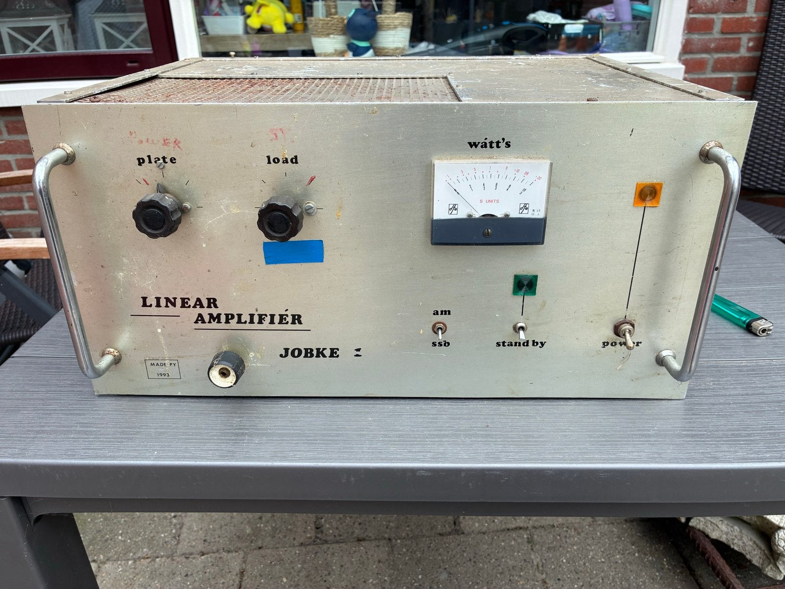 Jobke 2 Lineaire Versterker - Werking Onbekend, Overige systemen, Niet werkend, 120 watt of meer, Ophalen